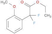 Benzeneacetic acid, α,α-difluoro-2-methoxy-, ethyl ester