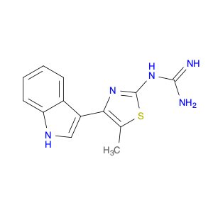 1-(4-(1H-Indol-3-yl)-5-methylthiazol-2-yl)guanidine