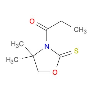 1-Propanone, 1-(4,4-dimethyl-2-thioxo-3-oxazolidinyl)-