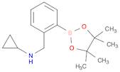 Benzenemethanamine, N-cyclopropyl-2-(4,4,5,5-tetramethyl-1,3,2-dioxaborolan-2-yl)-