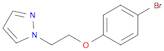 1H-Pyrazole, 1-[2-(4-bromophenoxy)ethyl]-