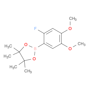 1,3,2-Dioxaborolane, 2-(2-fluoro-4,5-dimethoxyphenyl)-4,4,5,5-tetramethyl-