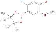 1,3,2-Dioxaborolane, 2-(4-bromo-2-fluoro-5-methoxyphenyl)-4,4,5,5-tetramethyl-