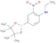 Benzenamine, N-ethyl-2-nitro-4-(4,4,5,5-tetramethyl-1,3,2-dioxaborolan-2-yl)-