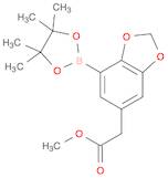 1,3-Benzodioxole-5-acetic acid, 7-(4,4,5,5-tetramethyl-1,3,2-dioxaborolan-2-yl)-, methyl ester