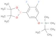 1,3,2-Dioxaborolane, 2-[5-[[(1,1-dimethylethyl)dimethylsilyl]oxy]-2,3-difluorophenyl]-4,4,5,5-te...