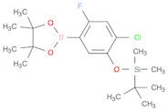 1,3,2-Dioxaborolane, 2-[4-chloro-5-[[(1,1-dimethylethyl)dimethylsilyl]oxy]-2-fluorophenyl]-4,4,5,5…