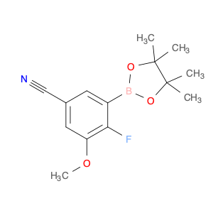 Benzonitrile, 4-fluoro-3-methoxy-5-(4,4,5,5-tetramethyl-1,3,2-dioxaborolan-2-yl)-