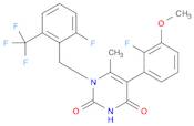 2,4(1H,3H)-Pyrimidinedione, 5-(2-fluoro-3-methoxyphenyl)-1-[[2-fluoro-6-(trifluoromethyl)phenyl]...