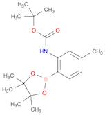 Carbamic acid, N-[5-methyl-2-(4,4,5,5-tetramethyl-1,3,2-dioxaborolan-2-yl)phenyl]-, 1,1-dimethylet…