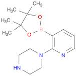 Piperazine, 1-[3-(4,4,5,5-tetramethyl-1,3,2-dioxaborolan-2-yl)-2-pyridinyl]-