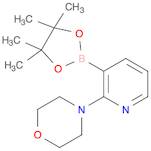 Morpholine, 4-[3-(4,4,5,5-tetramethyl-1,3,2-dioxaborolan-2-yl)-2-pyridinyl]-