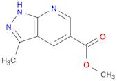 1H-Pyrazolo[3,4-b]pyridine-5-carboxylic acid, 3-methyl-, methyl ester