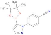 Benzonitrile, 4-[5-(4,4,5,5-tetramethyl-1,3,2-dioxaborolan-2-yl)-1H-pyrazol-1-yl]-