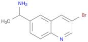 6-Quinolinemethanamine, 3-bromo-α-methyl-