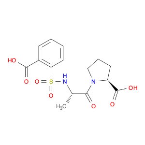 L-Proline, 1-[N-[(2-carboxyphenyl)sulfonyl]alanyl]- (9CI)