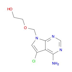 2-((4-Amino-5-chloro-7H-pyrrolo[2,3-d]pyrimidin-7-yl)methoxy)ethanol
