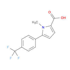 1H-Pyrrole-2-carboxylic acid, 1-methyl-5-[4-(trifluoromethyl)phenyl]-