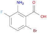 Benzoic acid, 2-amino-6-bromo-3-fluoro-