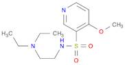 3-Pyridinesulfonamide, N-[2-(diethylamino)ethyl]-4-methoxy-