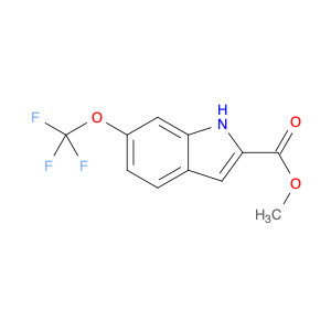 1H-Indole-2-carboxylic acid, 6-(trifluoromethoxy)-, methyl ester