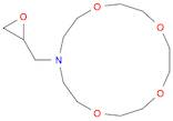 1,4,7,10-Tetraoxa-13-azacyclopentadecane, 13-(2-oxiranylmethyl)-