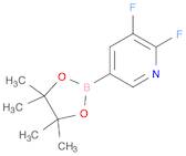 Pyridine, 2,3-difluoro-5-(4,4,5,5-tetramethyl-1,3,2-dioxaborolan-2-yl)-