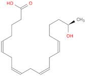 5,8,11,14-Eicosatetraenoic acid, 19-hydroxy-, (5Z,8Z,11Z,14Z,19R)-