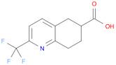 6-Quinolinecarboxylic acid, 5,6,7,8-tetrahydro-2-(trifluoromethyl)-