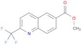 6-Quinolinecarboxylic acid, 2-(trifluoromethyl)-, methyl ester