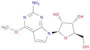 7H-Pyrrolo[2,3-d]pyrimidin-2-amine, 4-methoxy-7-β-D-ribofuranosyl-