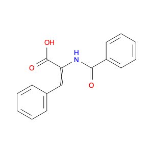 2-Propenoic acid, 2-(benzoylamino)-3-phenyl-