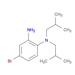 1,2-Benzenediamine, 4-bromo-N1,N1-bis(2-methylpropyl)-