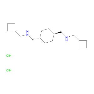 1,4-Cyclohexanebis(methylamine), N,N'-bis(cyclobutylmethyl)-, dihydrochloride, trans- (8CI)