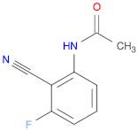 Acetamide, N-(2-cyano-3-fluorophenyl)-