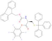 L-Cysteine, N-[(9H-fluoren-9-ylmethoxy)carbonyl]-S-(triphenylmethyl)-, 2,3,4,5,6-pentafluorophen...