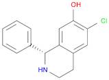 7-Isoquinolinol, 6-chloro-1,2,3,4-tetrahydro-1-phenyl-, (R)- (9CI)