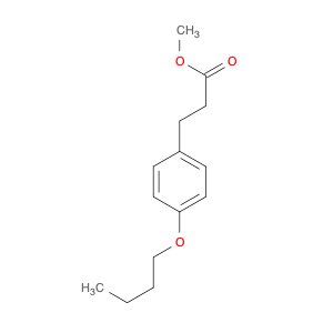 Benzenepropanoic acid, 4-butoxy-, methyl ester
