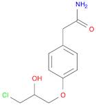 Benzeneacetamide, 4-(3-chloro-2-hydroxypropoxy)-