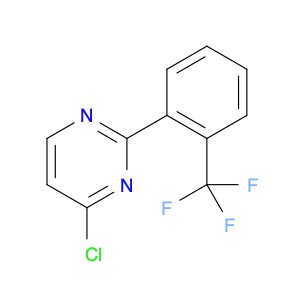 Pyrimidine, 4-chloro-2-[2-(trifluoromethyl)phenyl]-