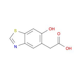 5-Benzothiazoleacetic acid, 6-hydroxy-