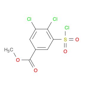 Benzoic acid, 3,4-dichloro-5-(chlorosulfonyl)-, methyl ester