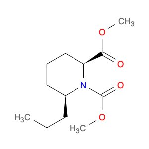 1,2-Piperidinedicarboxylic acid, 6-propyl-, dimethyl ester, (2S,6S)- (9CI)