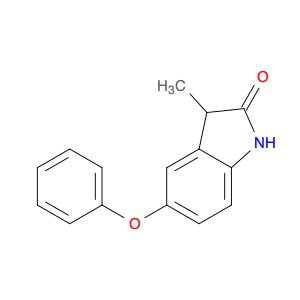 2H-Indol-2-one, 1,3-dihydro-3-methyl-5-phenoxy-