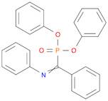 Phosphonic acid, [phenyl(phenylimino)methyl]-, diphenyl ester (9CI)