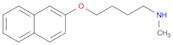 1-Butanamine, N-methyl-4-(2-naphthalenyloxy)-