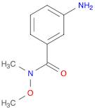 Benzamide, 3-amino-N-methoxy-N-methyl-