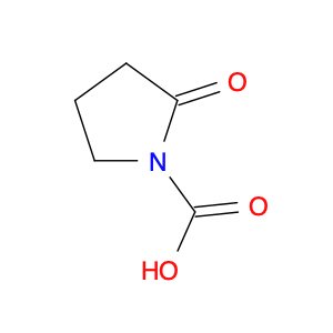 1-Pyrrolidinecarboxylic acid, 2-oxo-