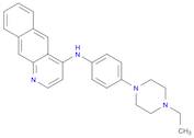 Benzo[g]quinolin-4-amine, N-[4-(4-ethyl-1-piperazinyl)phenyl]-