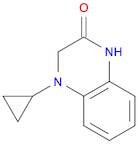 2(1H)-Quinoxalinone, 4-cyclopropyl-3,4-dihydro-